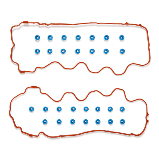 Engine Head Valve Cover Gasket Set Compatible with 2007-2014 Ford F150 F250 F350 Expedition Avanti Explorer Mustang Lincoln Mark LT Navigator Mercury Mountaineer 4.6L 5.4L VS50687R VS50433