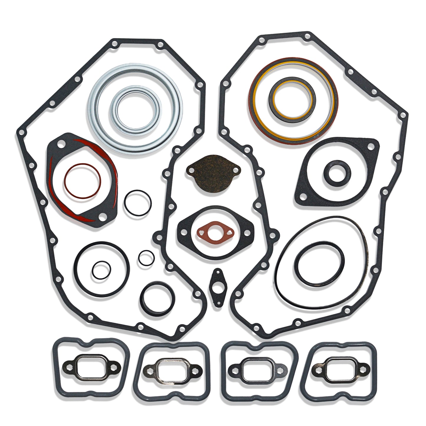 GOCPB Full Head Gasket Set Compatible with Cummins Diesel 5.9L 12V 6BT 1989 1990 1991 1992 1993 1994 1995 1996 1997 1998 EH50020 KBCSFGT6B KBCSFGT6B