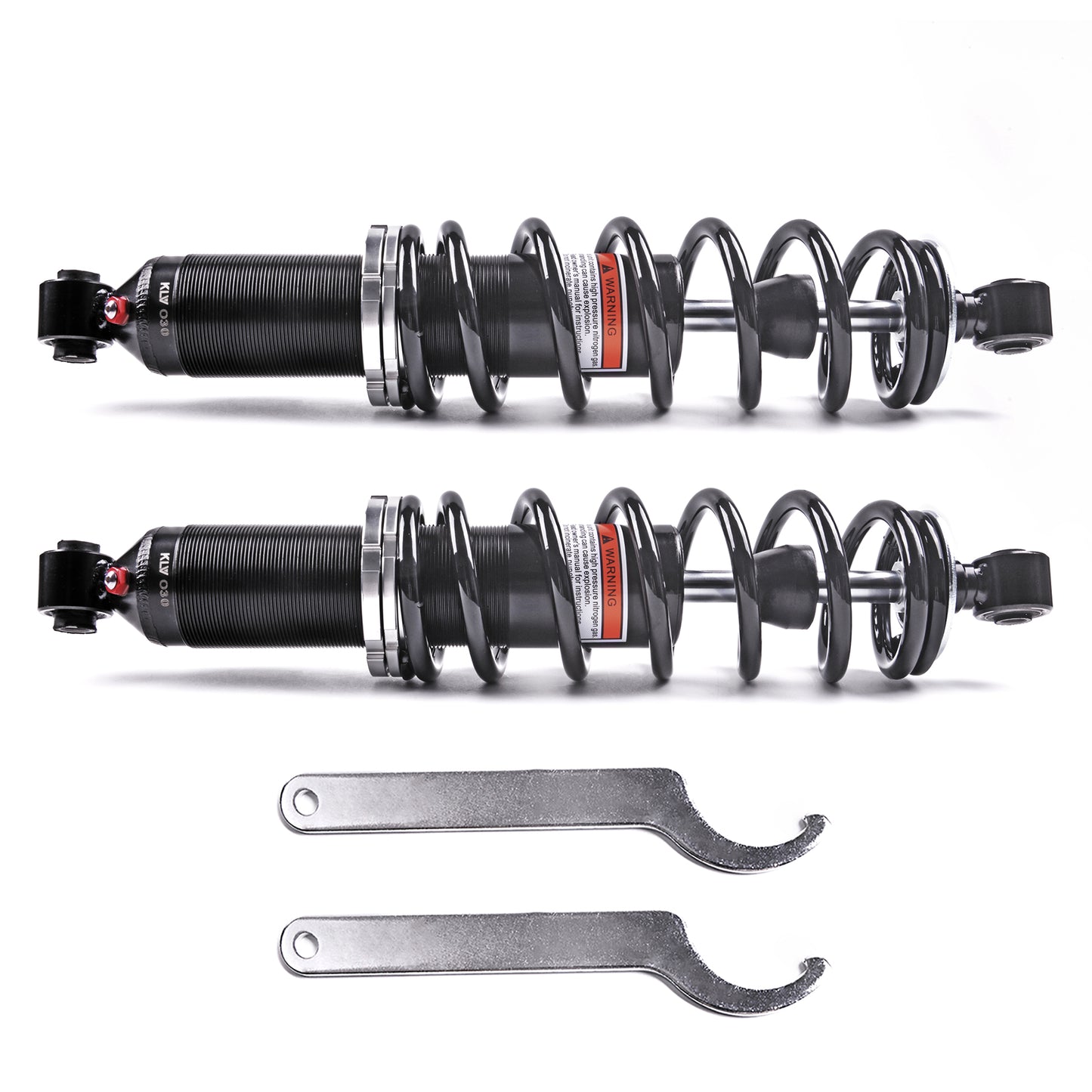 ATV Front Shock Strut Absorber Compatible with 2009-2023 Polaris Sportsman 550 Sportsman 850 Sportsman 1000 Scrambler 850 Twin-tube Shocks Absorber 7043464 2pcs