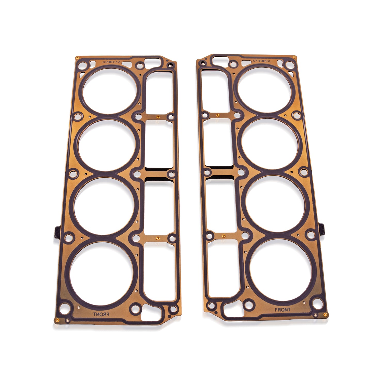 GOCPB MLS Cylinder Head Gaskets Original Equipment Compatible with 1998-2019 Chevy GMC Buick Cadillac Pontiac Hummer Saab Vehicle LS1 LS6 V8 4.8L 5.3L 5.7L LS 12589226 12498544 (Pack of 2)