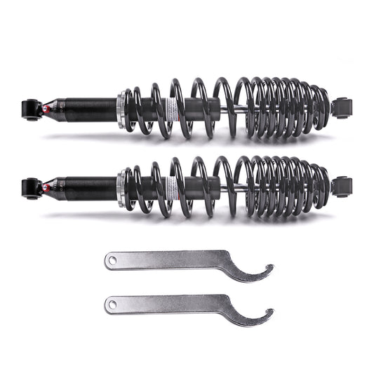 Front Left Right Shock Absorber Compatible with Can-Am ATV 2010-2012 Outlander 650/MAX 650 STD XT XT-P 2010-2012 Outlander 800/MAX 800 STD XT XT-P LTD Monotube Shocks Absorber 706201110 2 pcs