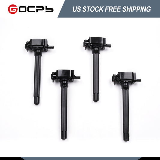 GOCPB Ignition Coil Pack Set of 4 for 2015-2021 Jeep Renegade Cherokee Compass 2.4L L4, 2015-2019 Ram ProMaster, 13-16 Dodge Dart, 15-17 Chrysler 200, 16-18 Fiat 500X Replaces UF751 UF754
