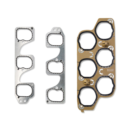 GOCPB Engine Intake Gasket Set with Upper Lower Intake Gaskets Compatible with 2004-2011 Buick Lacrosse Rendezvous Cadillac CTS SRX STS Malibu Pontiac G6 G8 Saturn Aura 3.6L 12598158