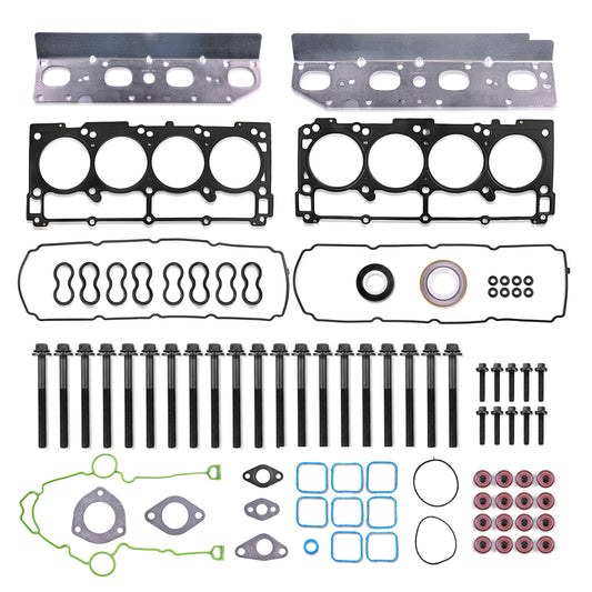Full Cylinder Gasket Set with Kit Head Bolts HS26423PT Compatible with 2009-2020 Chrysler 300 Dodge Challenger Charger Durango Ram 1500 2500 3500 Grand Cherokee for 5.7 V8 TCS46169 ES72200