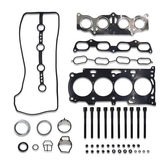 GOCPB MLS Head Gasket Set with Bolts HS26232PT ES71183, Engine Cylinder Gasket Compatible with Toyota Camry Highlander Rav4 Solara 2001 2002 2003 2004 2005 2006 for Scion TC 2.4 L L4 DOHC 2AZFE
