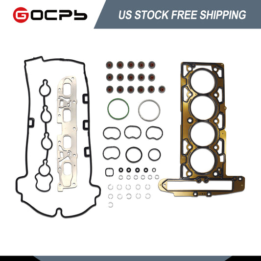 GOCPB Head Gasket Set Compatible with 2010-2016 Buick Lacrosse 2011-2017 Buick Regal 2012-2017 Buick Verano 2010-2017 Chevy 2010-2017 GMC Terrain 2.4 L4 HS26517PT ES72196