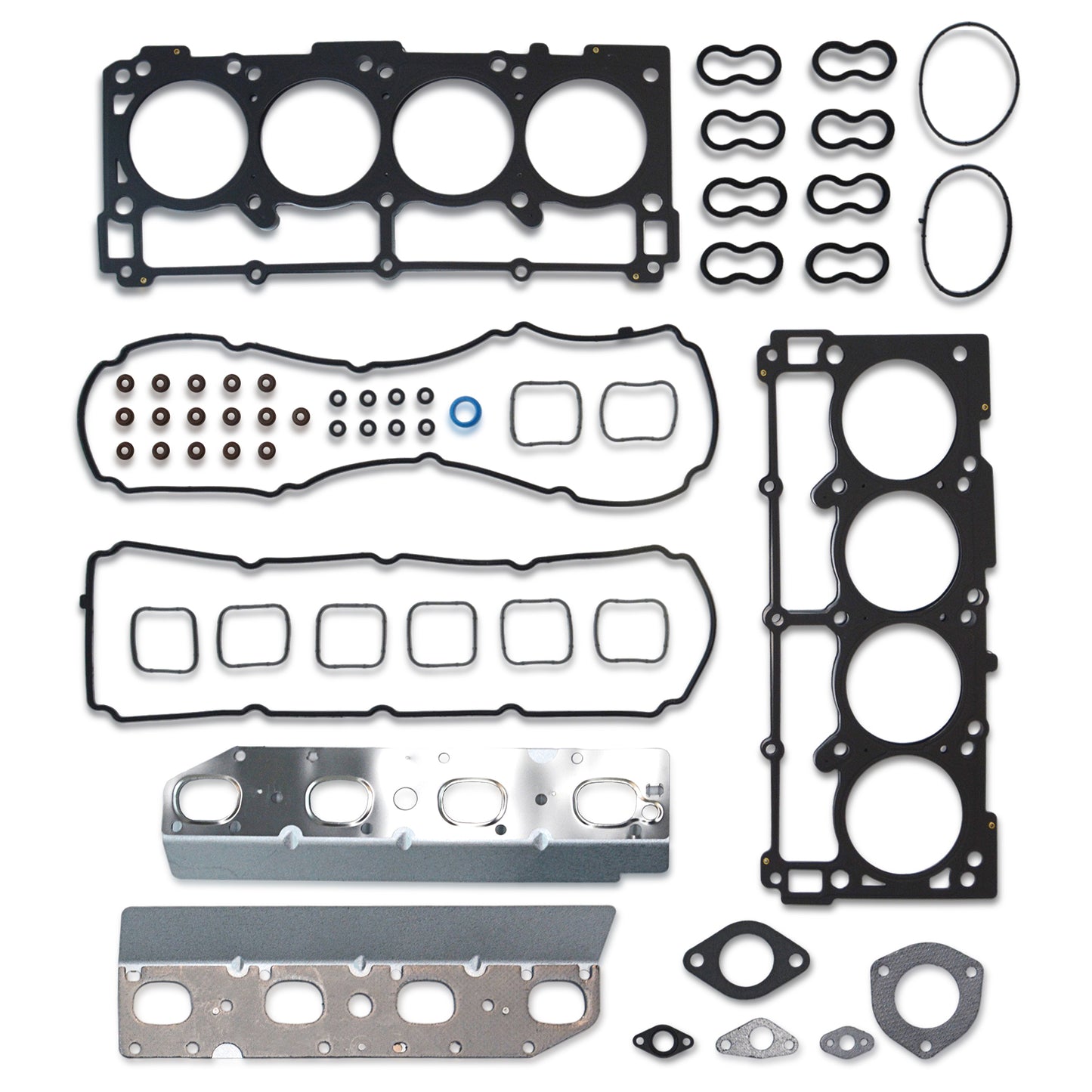 GOCPB HGS1163 MLS Head Gasket Set for 2009-2015 / Chrysler, Dodge,Ram / 1500, 2500, 300, 3500, Aspen, Challenger, Charger, Commander, Durango, Grand Cherokee, Ram 3500/5.7L / OHV / V8 / 16V