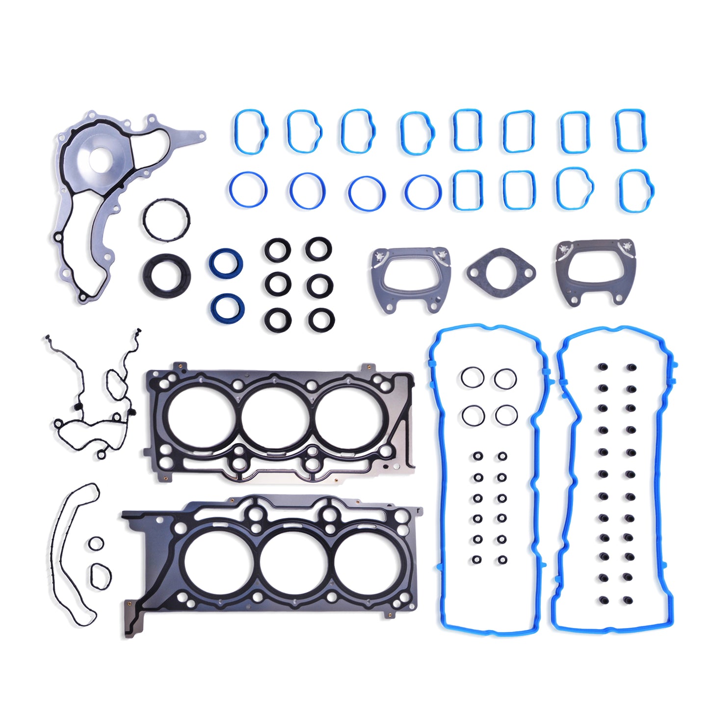 Engine Head Gaskets Set HS26541PT Compatible with 2011 2012 2013 2014 2015 2016 Chry sler 300 J eep Wrangler Dodge Charger Challenger Ram 1500 3.6 L