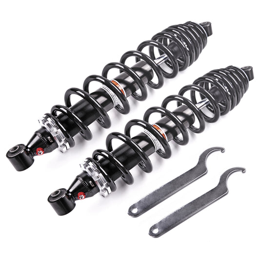 Rear Monotube Shocks for 2004-2013 Polaris Ranger 500 2x4 4x4 6x6 Ranger 700 Sportsman 500 Touring HO Sportsman 500 Touring EFI BR Sportsman X2 500 X2 800 2 Rear Gas Shocks 7041956 7043374