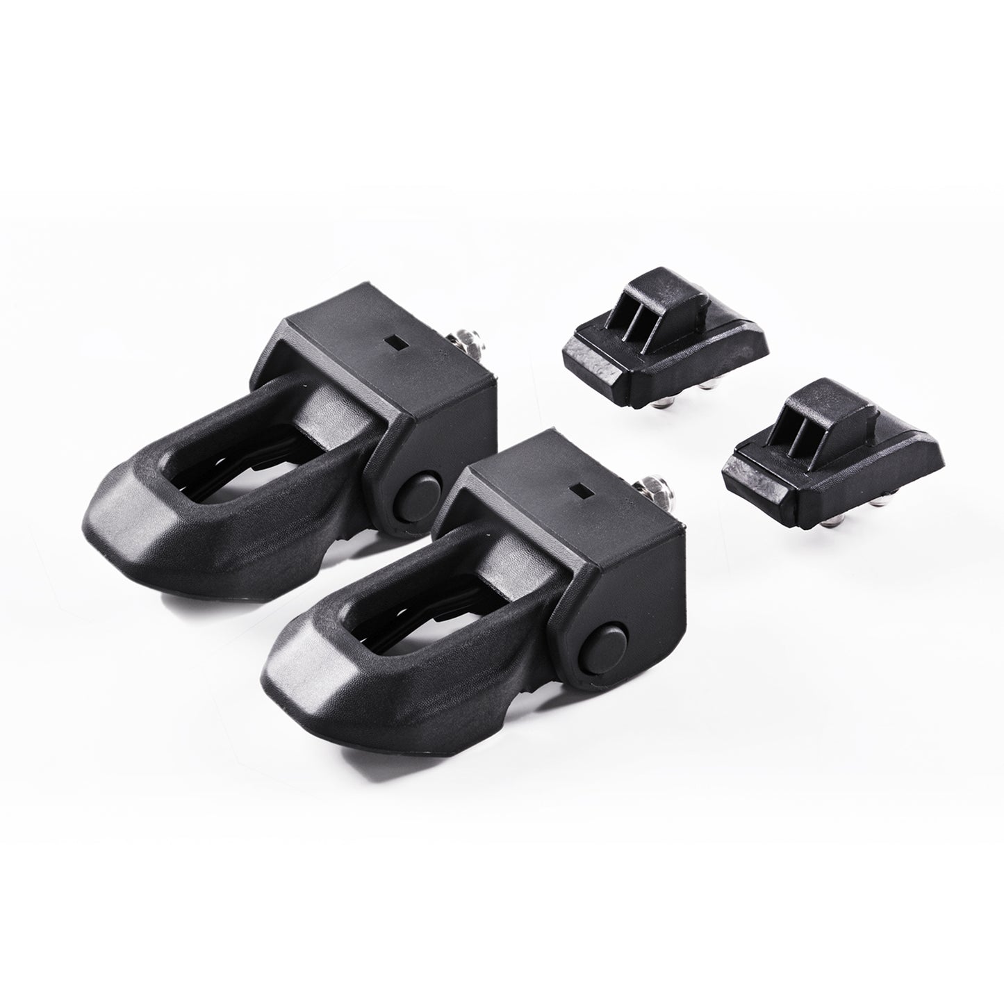 GOCPB 2018 for Jeep Wrangler JL Original Black Stainless Steel Latch Locking Hood Catch Kit for Jeep Wrangler 2007-2023 JK JL Gladiator JT
