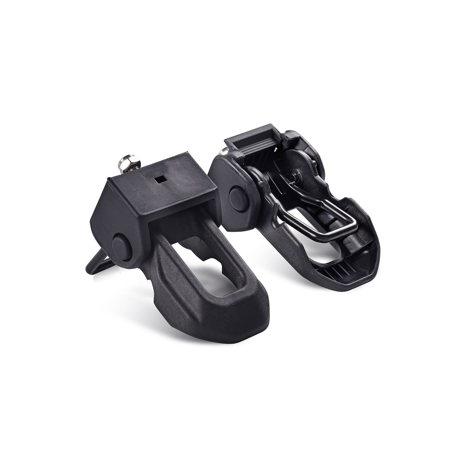GOCPB 2018 for Jeep Wrangler JL Original Black Stainless Steel Latch Locking Hood Catch Kit for Jeep Wrangler 2007-2023 JK JL Gladiator JT