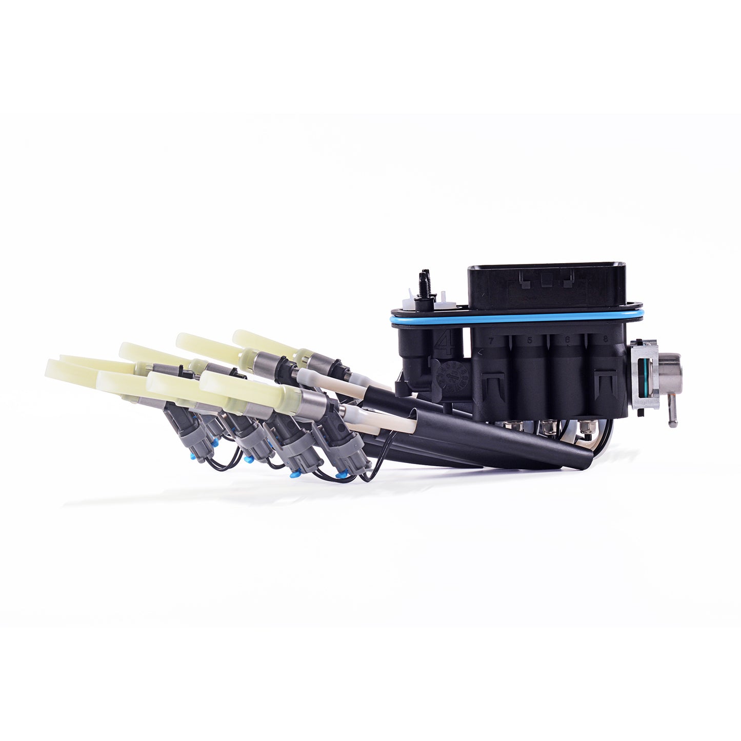 FJ504 Spider Fuel Injector 8 Cylinder Compatible with Chevy Pickup V8 5.0L 5.7L 1996-2000 Fuel injector 2173029 17114163