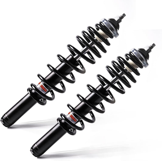 KLV Front Left Right Monotube Shocks Absorber Compatible with 1999 Polaris Ranger 500 2003 Polaris Ranger 2x4/4x4/6x6 Series 10 2004 Ranger 2x4 4x4 Series 11 2005 Ranger 500 Gas Powered 7041784 2pcs