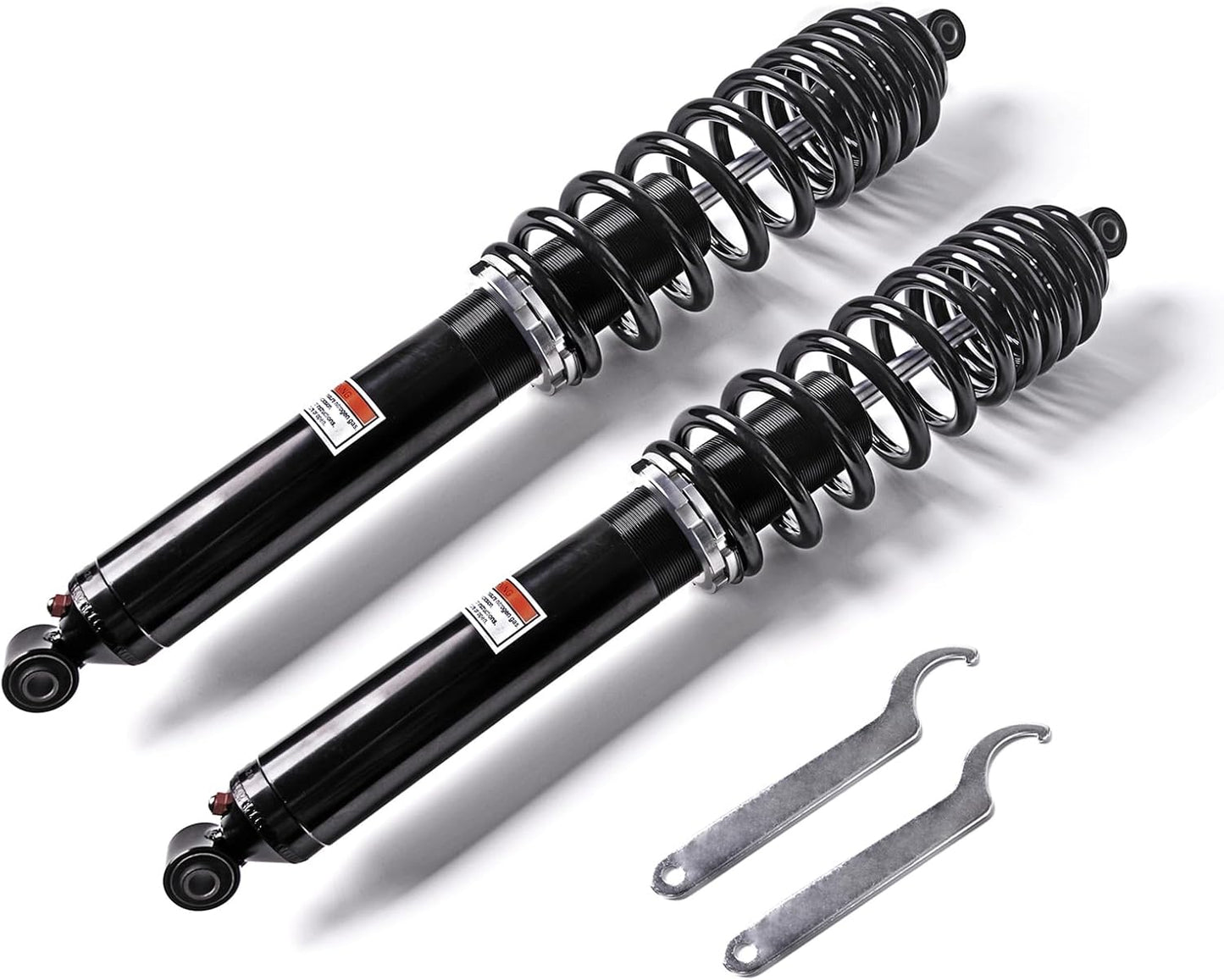 KLV UTV Rear Gas Strut Monotube Shocks Absorber Compatible with Polaris Ranger Crew XP 900 2013-2019 Ranger XP 1000 2017 2018 Ranger Crew Diesel 2015-2018 Ranger 570 2015 2016 7043753 2 pcs