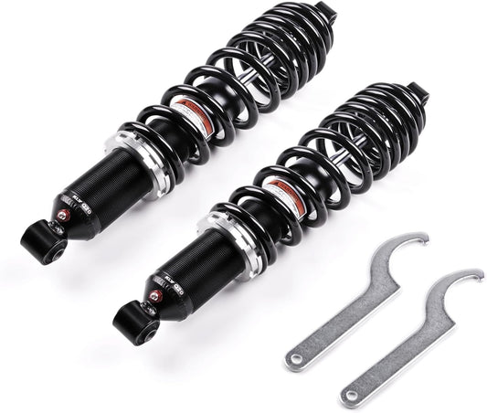 KLV Rear Left Right Shock Absorber Replacement for 2010-2017 Polaris Ranger 400 4X4 500, Ranger Crew 500 4X4 Crew 570 4X4 800 4X4 7043548 7043886 7043934