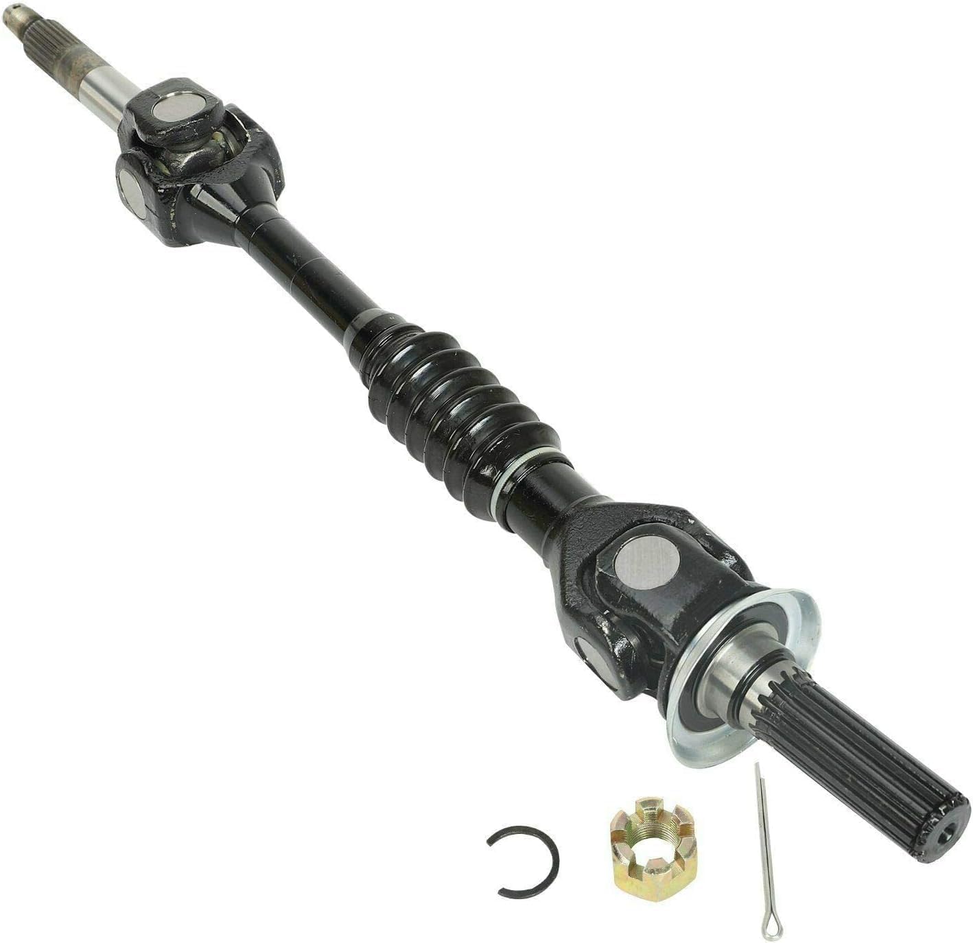 KLV Rear Axle Shaft & Wheel Bearing Compatible with 2001-2008 Kawasaki Mule 3010 4x4 39158-1105/39158-1109/39158-1104/39158-1119 2pcsâŠ