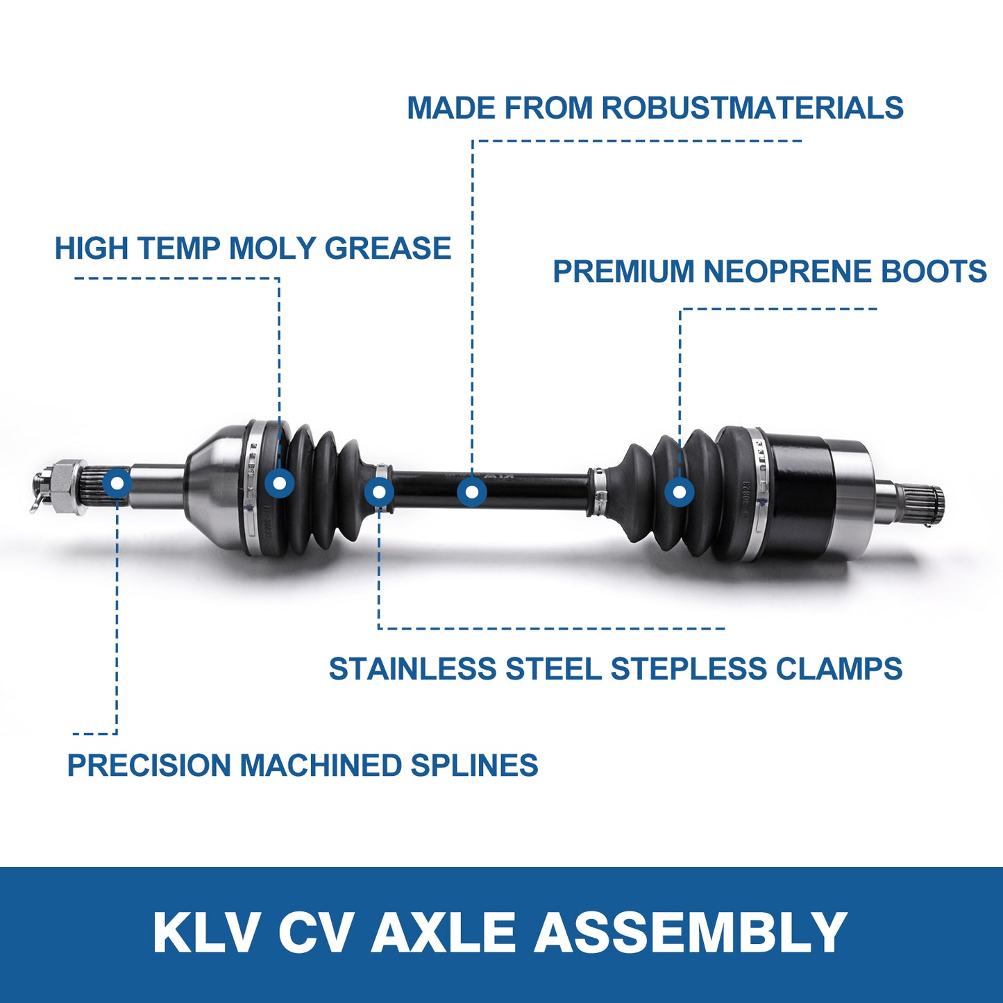 CV Axle Rear Left/Right for Honda Talon 2019 2020 2021 1000X/1000R/1000X-4/1000R-4 UTV 4340 Chromoly Steel Shaft OE Replacement 42250-HL6-A12 42250-HL6-A11 42220-HL6-A01 42220-HL6-A02 Direct Fit