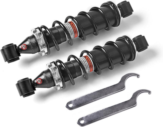 UTV Rear Monotube Shocks Absorber Compatible with 2000 2001 2002 2003 2004 2005 2006 2007 2008 2009 2010 2011 2012 2013 Kawasaki Diesel Mule 2510 3010 4010 2 Rear Gas Shocks 45014-1725 2pcs