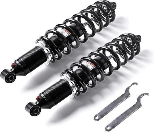Front Left Right Shock Absorber Compatible with 2009-2016 Polaris Ranger 500 4X4 800 Ranger Crew 800 4X4 6x6 Ranger Crew 800 6x6 900 Diesel Crew 900 Diesel Ranger XP 700 800 7043394 2pcs