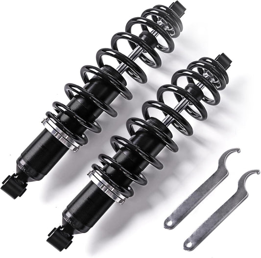 Rear Left Right Monotube Shocks Absorber Compatible with 2005-2014 Polaris Ranger 500 2X4 4X4 XP 700 4X4 800 4X4 Crew 800 4X4 XP 800 4X4 Gas Powered 7042333 7043491 2 pcs