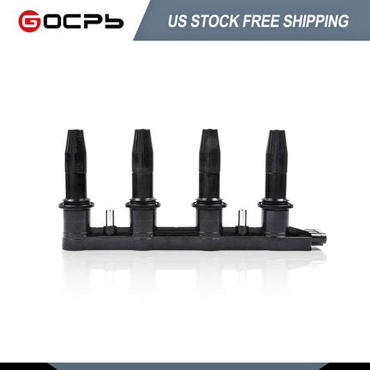 GOCPB Ignition Coil Packs Compatible with Chevrolet Chevy Cruze Sonic Aveo Aveo5 Pontiac G3 2007 2008 2009 2010 2011 2012 2013 2014 2015 2016 2017 2018 1.6L 1.8L L4 OE Replaces UF620 25186687 C1646