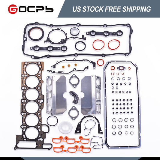 GOCPB Cylinder Head Gasket Set HS9325 HS26245PT CS26245 Compatible with 330i 330xi 530i 3.0L L6 2005-2001 325xi 525i 325i 2.5L L6 01-05 330Ci X5 3.0L L6 01-06