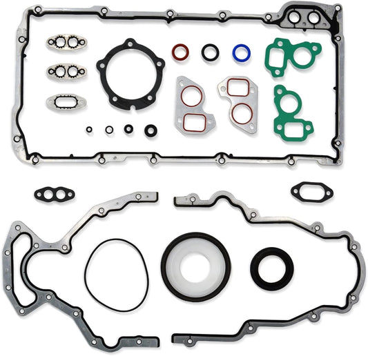 GOCPB CS5975A CS9284 Комплект нижних прокладок, совместимый с Sierra 3500 Yukon H2 Ascender 9-7 Corvette Avalanche 1500 1997 1998 1999 2000 2001 2002 2003 2004 2005 2006 2007 2008 2009 2010 2011 5.7л 6.0л