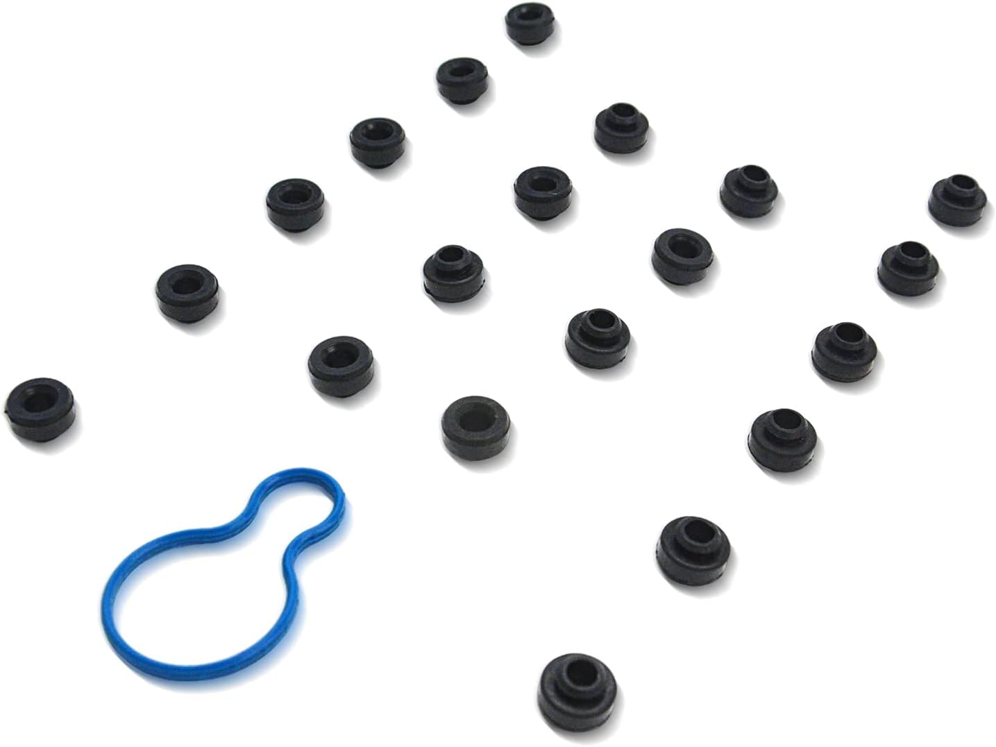 GOCPB Cylinder Valve Cover Gasket for 2004 2005 Dodge Dakota Durango 2005 Dodge Ram 1500 Grand Cherokee 2002 2003 2004 2005 Liberty 3.7L V6 SOHC 12V Vin K VC50594R VC30300