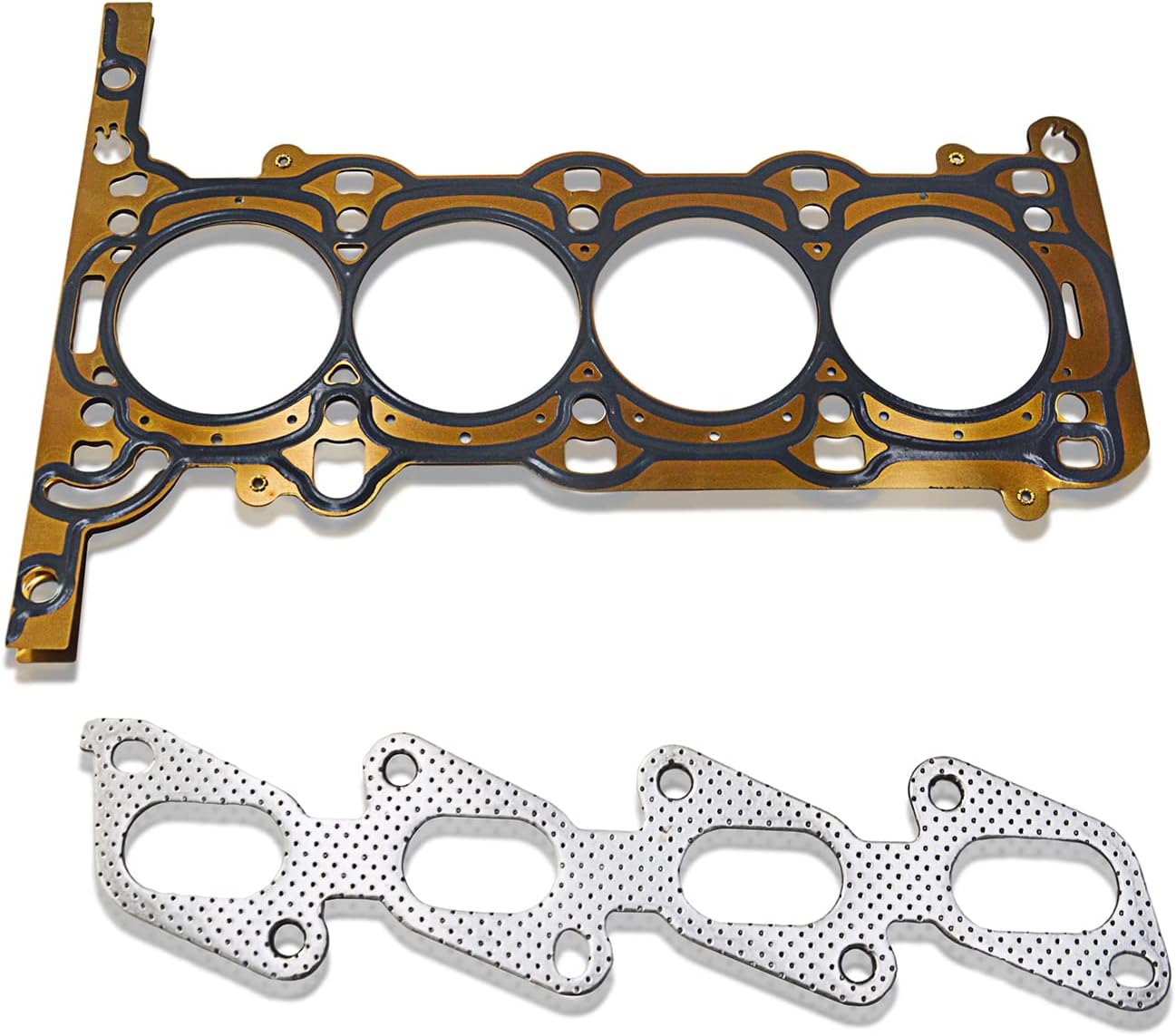 GOCPB Cylinder Head Gasket Set with Head Bolt for Trax/Sonic/Cruze/Cruze Limited 2011-2016, for Buick Encore 2013-2016 1.4L Turbo HS54898, HS31411,HS26540PT-1 (with Bolts)