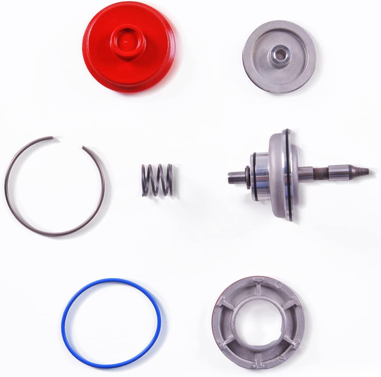 Servo Piston Kit Assembly Red Cover & Snap Ring High Performance For Corvette Servo 700R4 4L65E 4L70E 4L60E Transmission UPGRADED 1982-2014