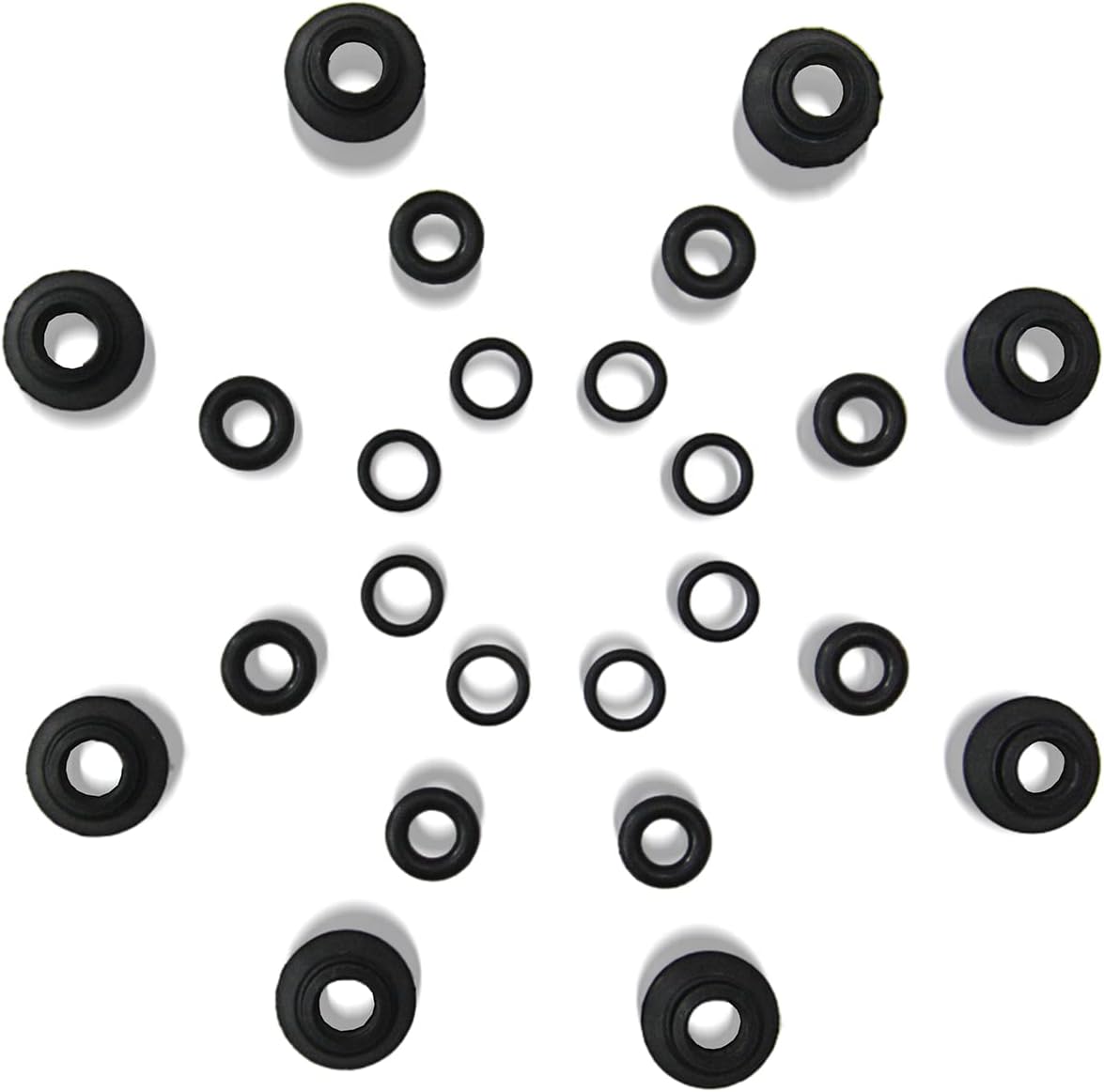 GOCPB Intake Manifold Gasket Set MIS16340 Compatible with Avalanche Express GMC Sierra 1500 GMC Yukon