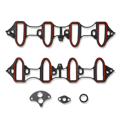 GOCPB Intake Manifold Gasket MS98016T Ms92211 Ms18007 Ms4657 Ms16340 Compatible with Tahoe 2000 2001 2002 2003 5.3l 4.8l Silverado/Sierra 2001 2002 2003 6.0L Silverado Sierra Yukon XL Suburban 1500