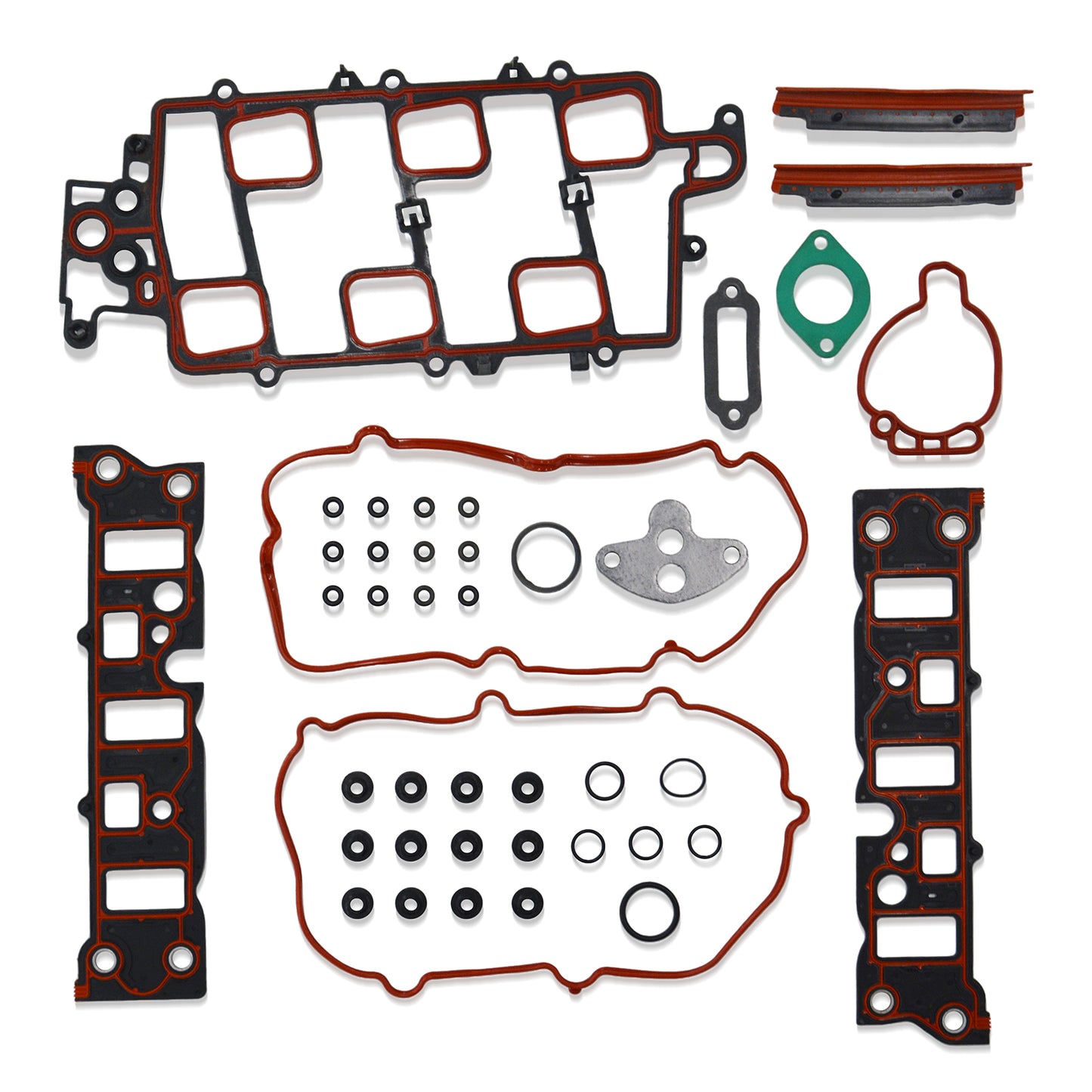 GOCPB Intake Manifold Gasket Set MIS16203A Compatible with 1997-2008 Pontiac Grand Prix 1997-2005 Buick Lesabre Park Avenue Pontiac Bonneville 2005-2008 Buick Allure Lacrosse