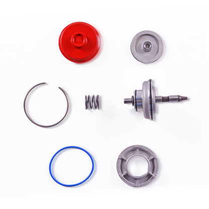 Servo Piston Kit Assembly Red Cover Snap Ring High Performance Compatible with Corvette Servo 700R4 4L65E 4L70E 4L60E GM Transmissions UPGRADED 1982-2014 Silver