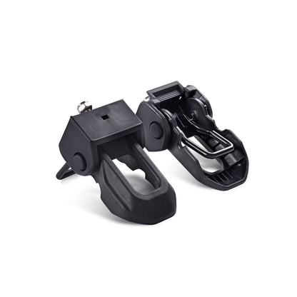GOCPB 2018 for Jeep Wrangler JL Original Black Stainless Steel Latch Locking Hood Catch Kit for Jeep Wrangler 2007-2023 JK JL Gladiator JT