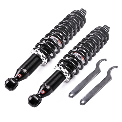 ATV Front Left Right Shock Absorber Compatible with 2008 2009 2010 2011 2012 Kawasaki Teryx 750 4x4 KRF750 BF Replaces OEM# 45014-0232 Front Twin-tube Shocks absorber 2pcs