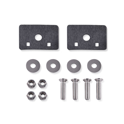 JL Hood Latches for Jeep Wrangler, Locking Hood Latch Kit Compatible with 2018 2019 2020 2021 2022 2023 Jeep Wrangler JL & Jeep Gladiator, Eliminate Hood Flutter (Base)