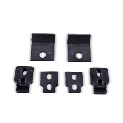 Steel Hood Latches Compatible with J eep Wrangler 2007-2023 JK JKU JL JLU Gladiator JT Rubicon Sahara X Off Road Sport Exterior Accessories Locking Hood latches