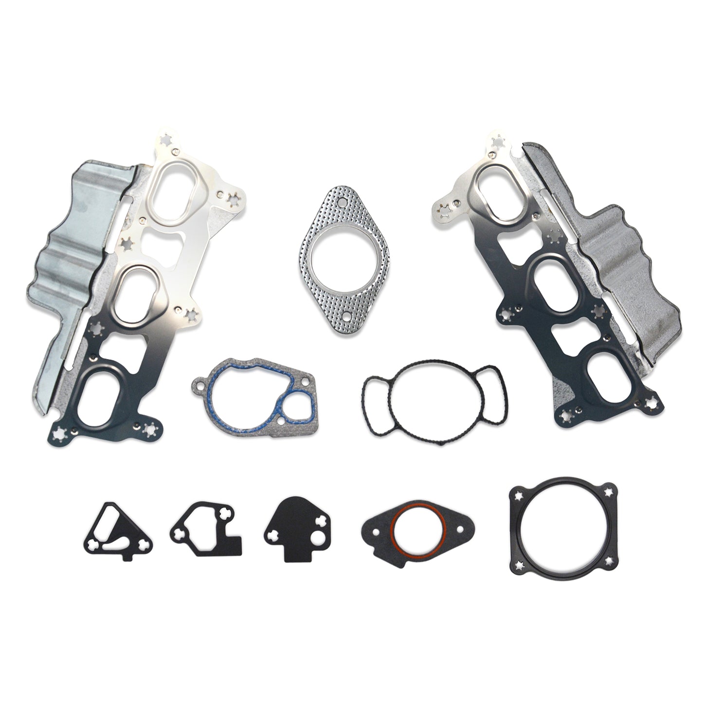 GOCPB Head Gasket Set Compatible with 2009 2010 2011 2012 2013 2014 2015 2016 Tranverse Buick Enclave GMC Arcadia 3.6 L V6 DOHC 24V Head Gasket Bolts Set (No Bolt) HS26376PT-5 ES72274