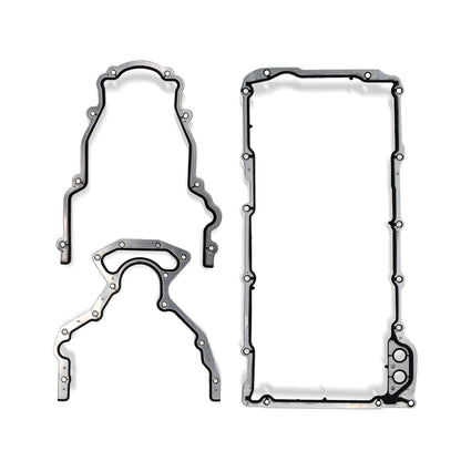 GOCPB CS5975A CS9284 Lower Gasket Set Compatible with Sierra 3500 Yukon H2 Ascender 9-7x Corvette Avalanche 1500 1997 1998 1999 2000 2001 2002 2003 2004 2005 2006 2007 2008 2009 2010 2011 5.7L 6.0L