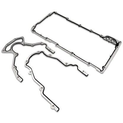 GOCPB Cylinder Head Gasket Set with Bolts Compatible with 2002-2011 Silverado Tahoe GMC Yukon Envoy Buick Cadillac 4.8L 5.3L HS9292PT-1, ES72173 (with Bolts)