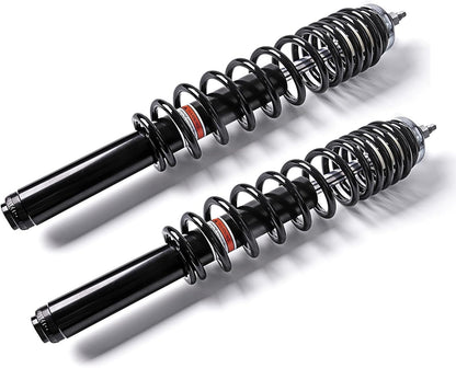 KLV Front Left Right Shock Absorber UTV Compatible with 2010-2017 Polaris Ranger 400 500 570 800 Crew 4X4 Midsize ETX EV 7043532 7043666 2pcs