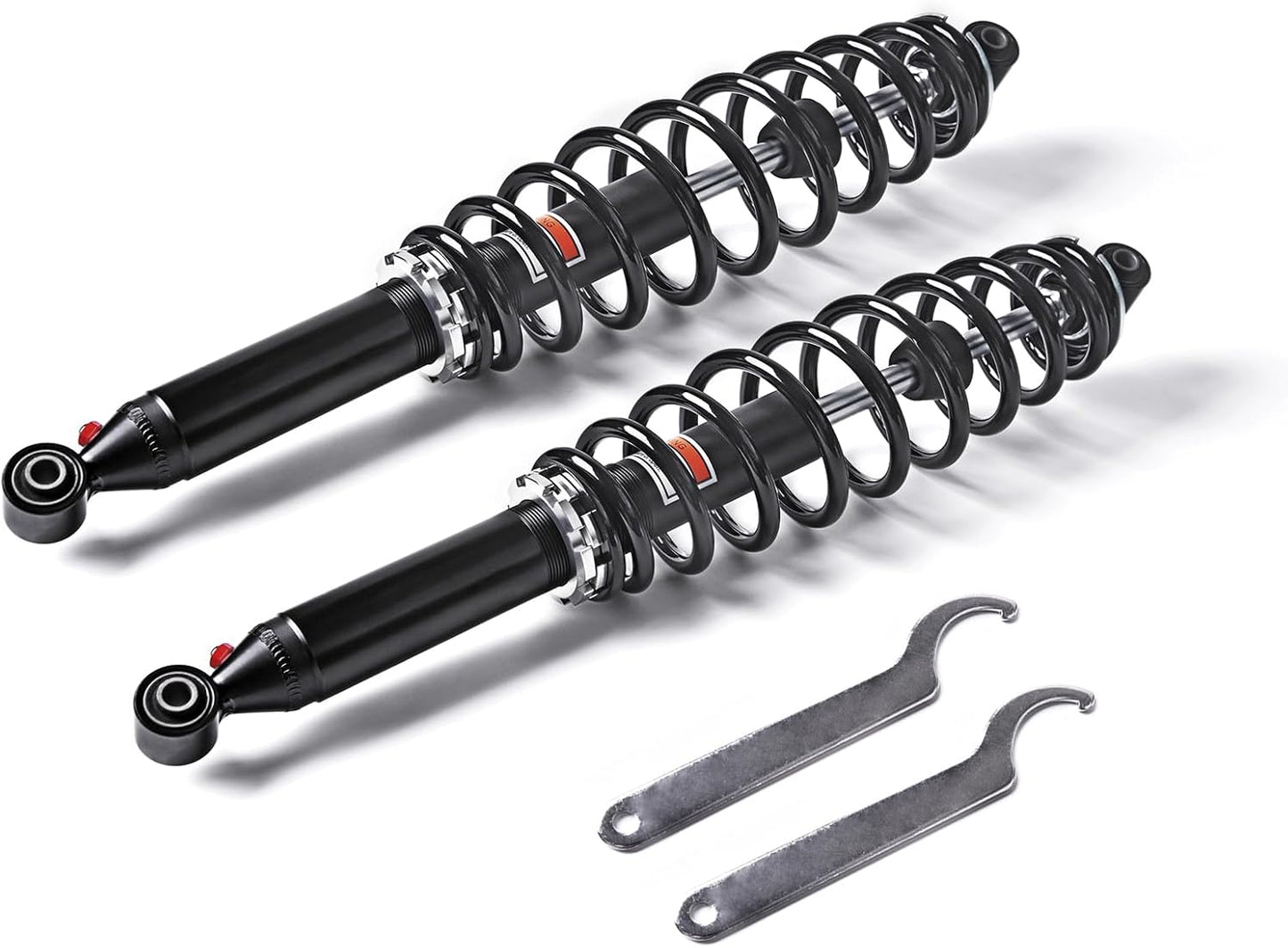 KLV Rear Left Right Shocks Absorber Monotube Shocks Set Compatible with 2016-2023 Can-Am ATV Outlander 450 MAX 450 2019-2023 6x6 Outlander 450 2015 Outlander 500 excluding MAX 706000958 706001524 2pcs