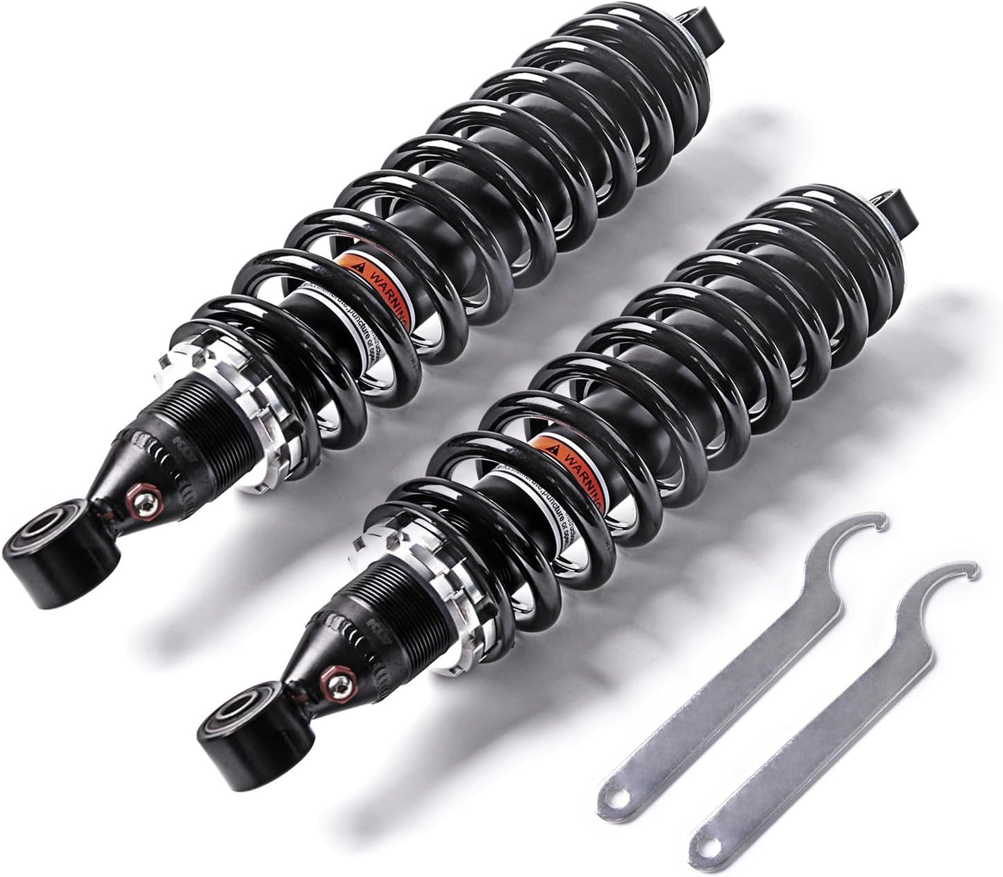 KLV Front Left Right Shock Absorber Compatible with Hon da Rancher 350 ES TRX 350TE 350 TRX 350TM 350 ES TRX 350FE 350 TRX 350FM 2000-2006 Replaces OEM # 51400-HN5-671 51400-HN5-990 2pcs ‎