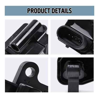 GOCPB Set of 8 Ignition Coils Pack Compatible with 2000 2001 2002 2003 2004 2005 2006 Cadillac Escalade Chevrolet Avalanche Silverado Suburban Tahoe GMC Savanna Sierra Yukon 4.8L 5.3L 6.0L V8 UF271