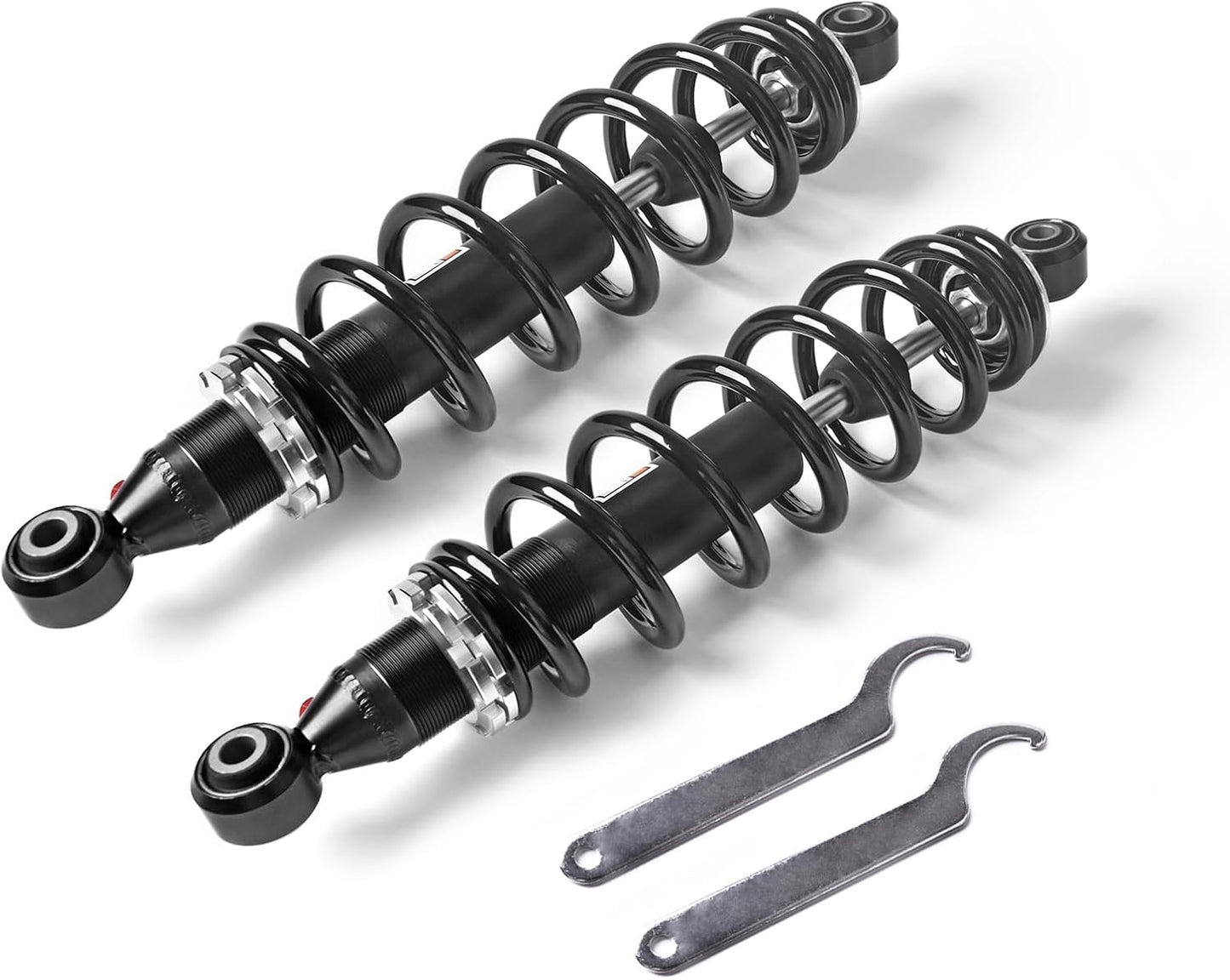 KLV Front Shock Absorber Set Twin Tube Compatible with Kawasaki 2017 2018 2019 2020 2021 2022 2023 Mule PRO FX FXT Mule PRO DX DXT EPS KAF820 45014-0558 2 pcs