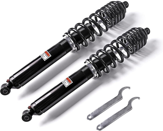 Rear Gas Strut Monotube Shocks Absorber Compatible with Polaris Ranger Crew XP 900 2013-2019 Ranger XP 1000 2017 2018 Ranger Crew Diesel 2015-2018 Ranger 570 2015 2016 7043753 2 pcs