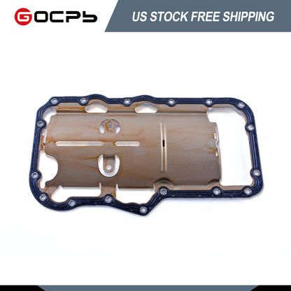 GOCPB OS30743R Engine Oil Pan Gaskets Compatible with Dakota Durango Nitro Ram 1500 Commander Liberty Grand Cherokee Raider 3.7L 2002-2011