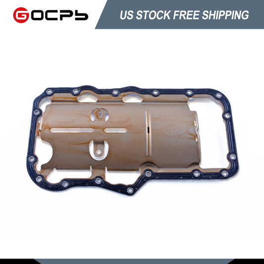 GOCPB OS30743R Engine Oil Pan Gaskets Compatible with Dakota Durango Nitro Ram 1500 Commander Liberty Grand Cherokee Raider 3.7L 2002-2011