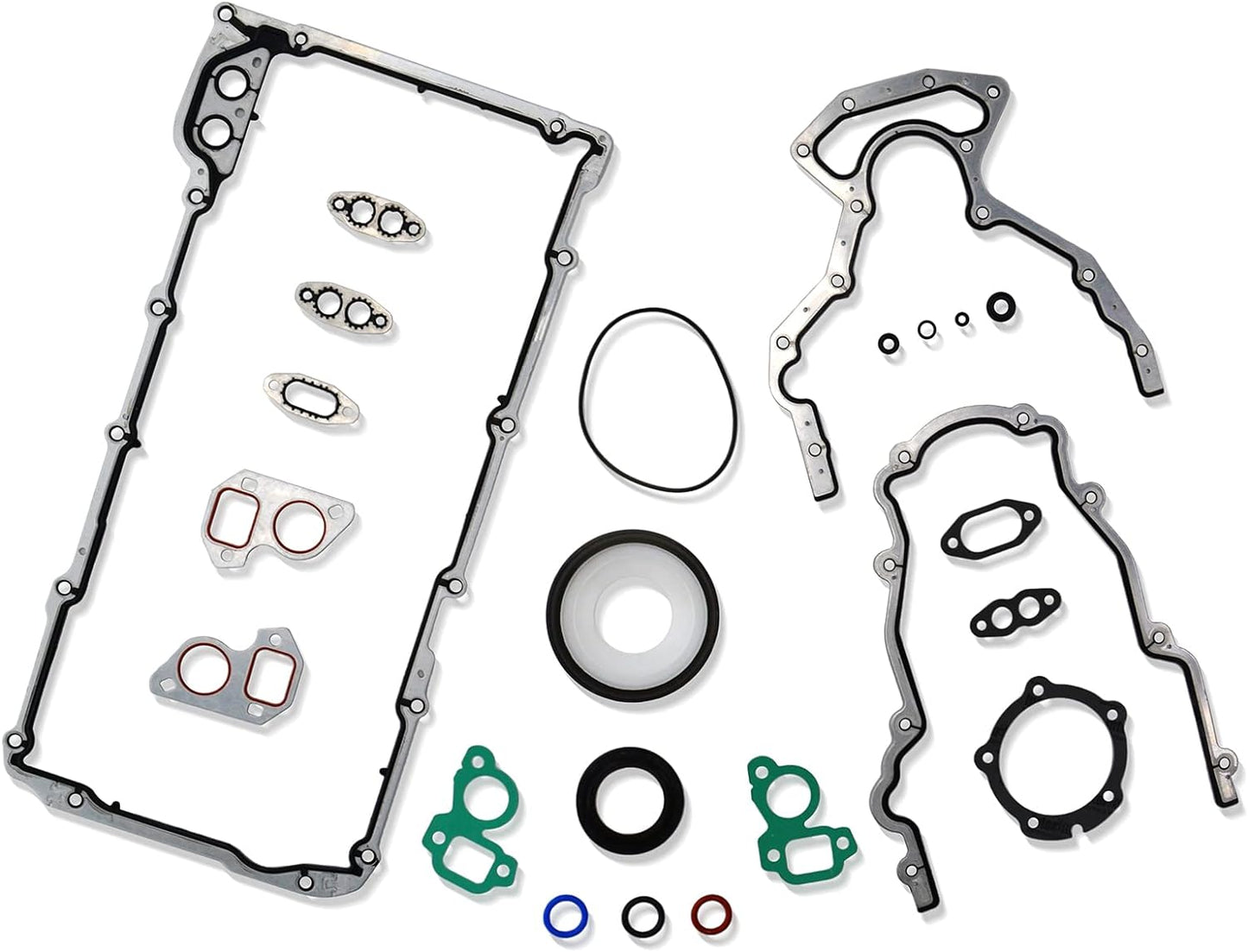 GOCPB CS5975A CS9284 Lower Gasket Set Compatible with Sierra 3500 Yukon H2 Ascender 9-7 Corvette Avalanche 1500 1997 1998 1999 2000 2001 2002 2003 2004 2005 2006 2007 2008 2009 2010 2011 5.7L 6.0L